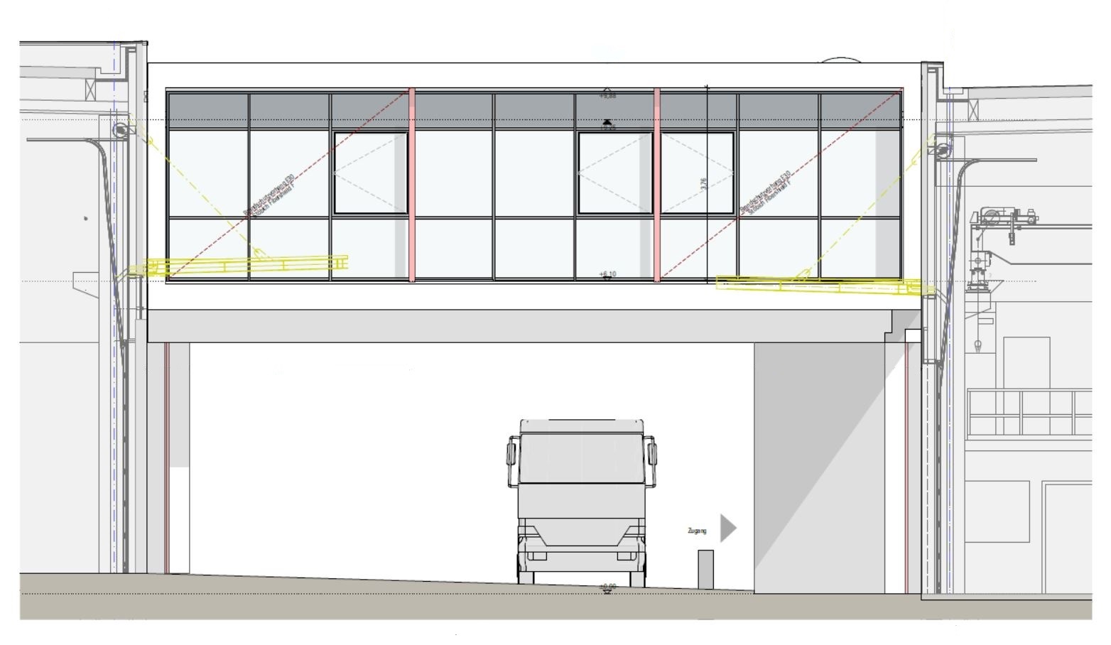 Plan Brückenbüro Empl Kaltenbach